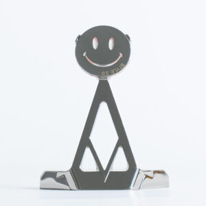 Magneto Desk - Silver Lucido